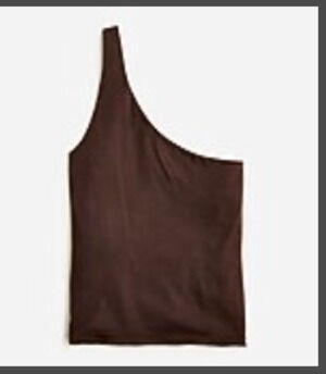 J.CREW FormKnit One-Shoulder Tank Top